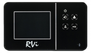 Установка видеодомофона RVi-VD1 mini (черный)